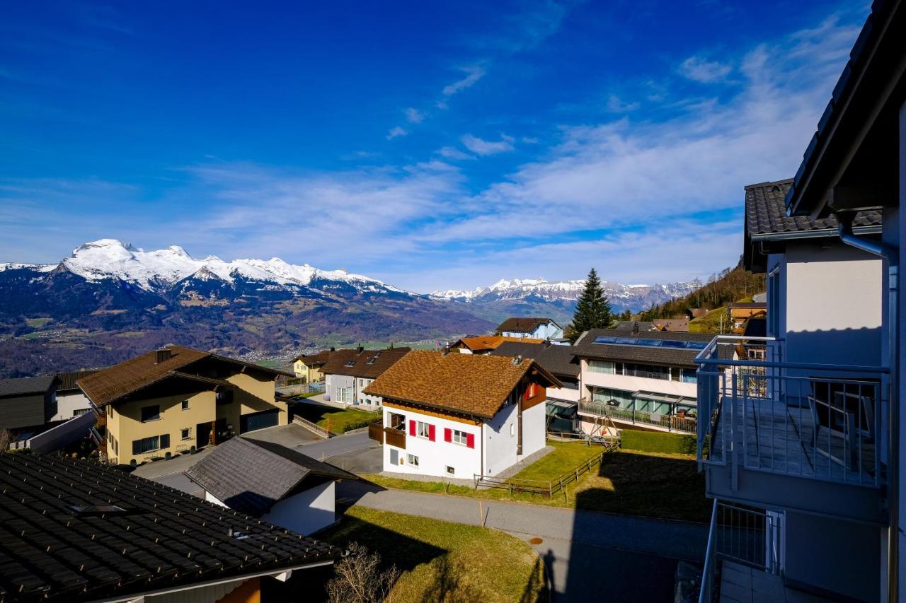Modern And Cosy 5 Rooms Penthouse With Stunning View Triesenberg Exterior foto